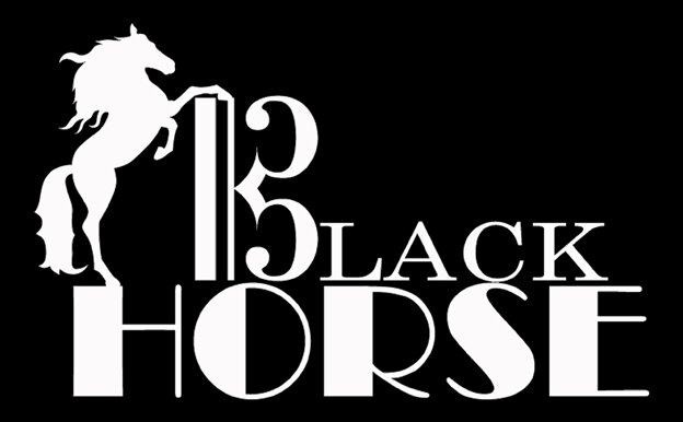 Black Horse Logo пример